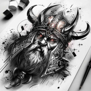 vikings tattoo design ideas volume effect ancient explorer for hip