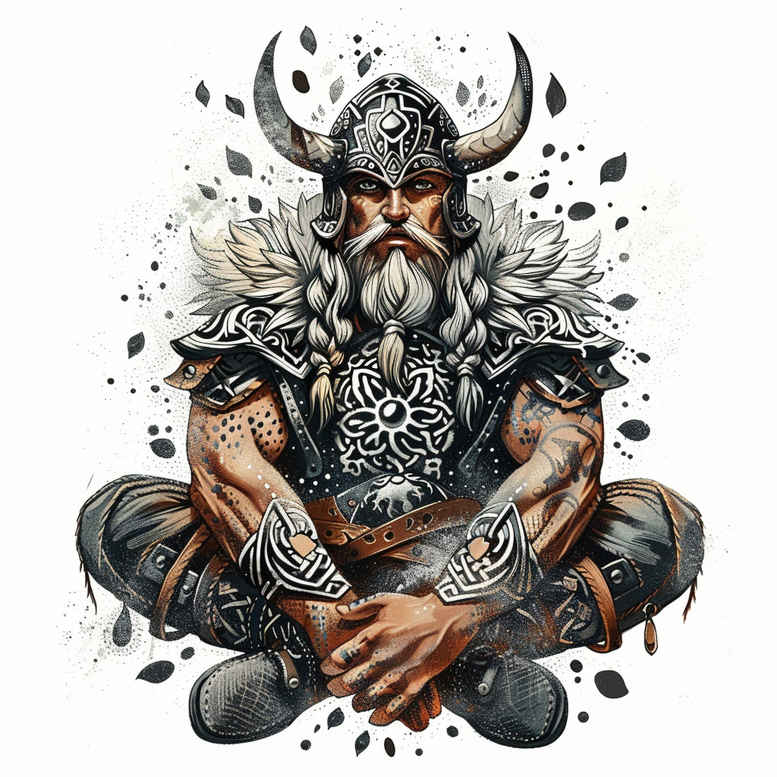 vikings tattoo design ideas naturalistic ancient explorer for hip