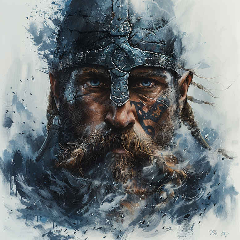 vikings tattoo design ideas subtle highlights ancient explorer symbol of courage