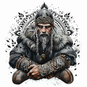 vikings tattoo design ideas vibrant palette ancient strength endurance and power