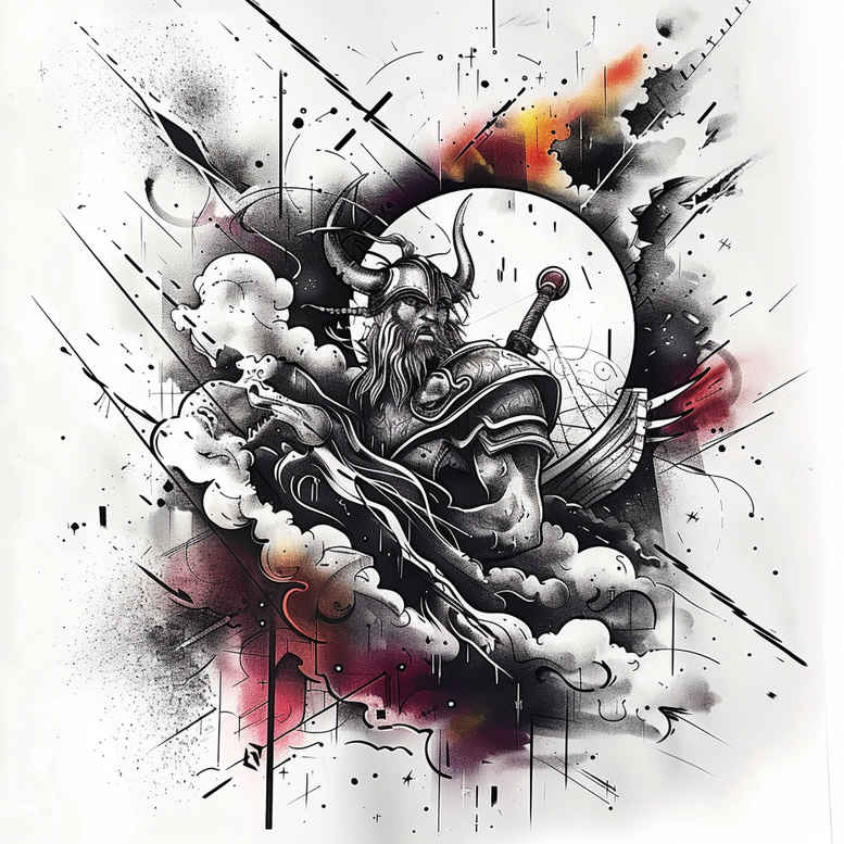 vikings tattoo design ideas moody ancient strength symbol of endurance