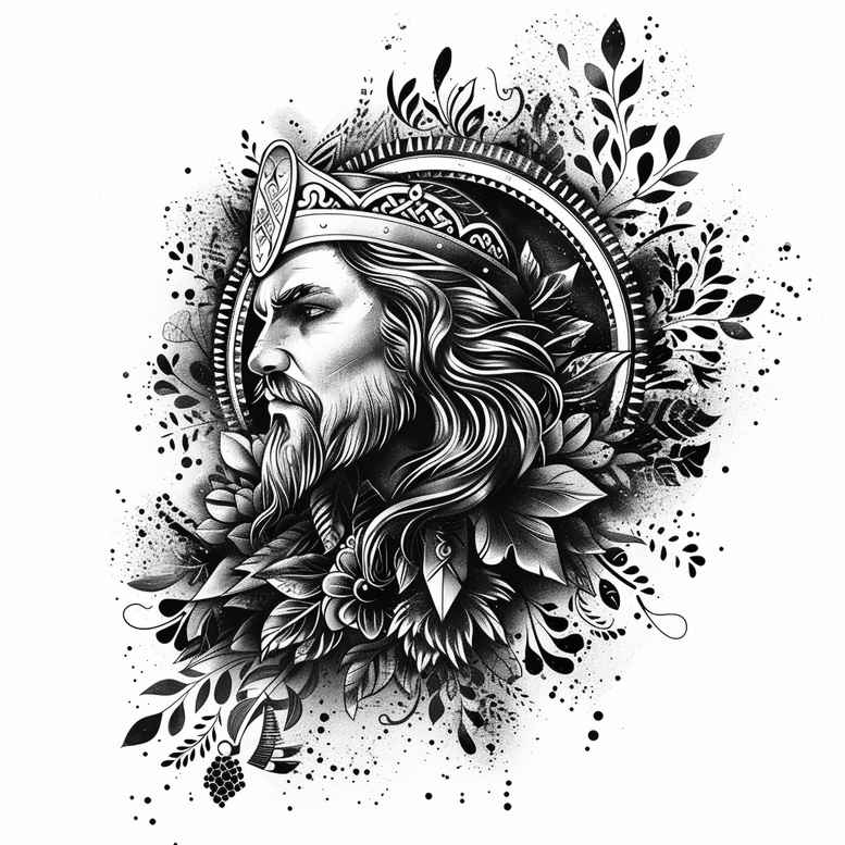 vikings tattoo design ideas low-key conquest symbol embodying determination