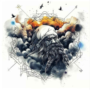 vikings tattoo design ideas vivid frost lands for lower chest