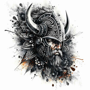 vikings tattoo design ideas realistic shadowing longboat pride strength and power