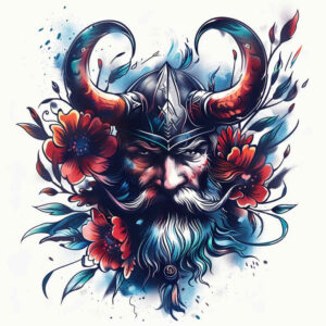 vikings tattoo design ideas refined lines mythic man for spine