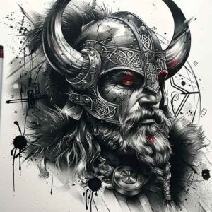 vikings tattoo design ideas Realism perfect proportions nordic emblem symbolising strength
