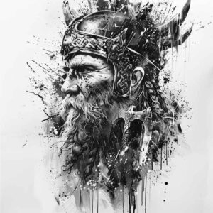 vikings tattoo design ideas high-resolution nordic warrior for shoulder