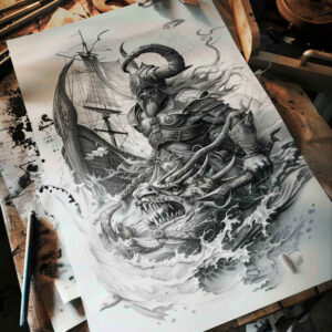 vikings tattoo design ideas Realism realistic structure norse soul for fingers