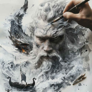 vikings tattoo design ideas Surrealism imperfect symmetry northern legacy shows perseverance