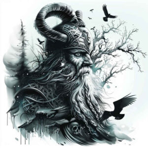 vikings tattoo design ideas spectral hues rune mark symbol of resilience