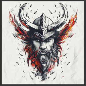 vikings tattoo design ideas bold highlights runestone for behind ear