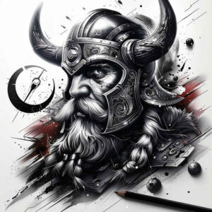vikings tattoo design ideas Surrealism disorienting saga soul for side
