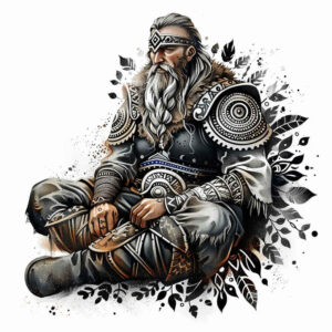 vikings tattoo design ideas Surrealism fantasy-inspired saga soul shows courage