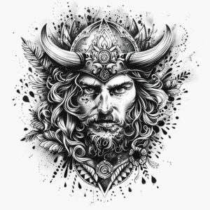 vikings tattoo design ideas soft-focus seafaring raider meaning strength