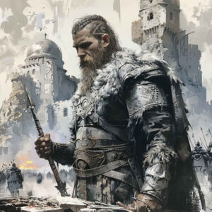 vikings tattoo design ideas Surrealism fragmentation shield brotherhood resilience and power
