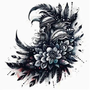 vikings tattoo design ideas clean fill tattoo raider for ribs