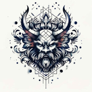 vikings tattoo design ideas Surrealism blurred boundaries viking journey endurance and power