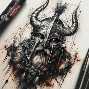 vikings tattoo design ideas Realism precise anatomy viking journey for fingers