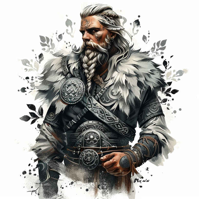 vikings tattoo design ideas precise lines viking journey for spine