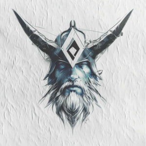 vikings tattoo design ideas displaced objects viking might for knee