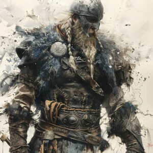 vikings tattoo design ideas Surrealism distorted reality warrior code symbolising courage