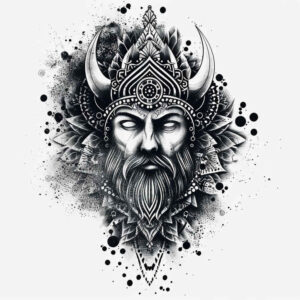 weapon-tattoo-melting-for-lower-chest – tattoo design ideas free ai generated – Gallery: vikings-inkby-ai