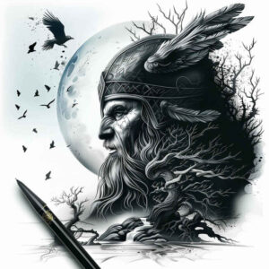 courage-and-strength-tattoo-hellfire-for-shoulder – tattoo design ideas free ai generated – Gallery: vikings-inkby-ai