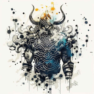 detailed-viking-tattoo-freaky-for-toe – tattoo design ideas free ai generated – Gallery: vikings-inkby-ai
