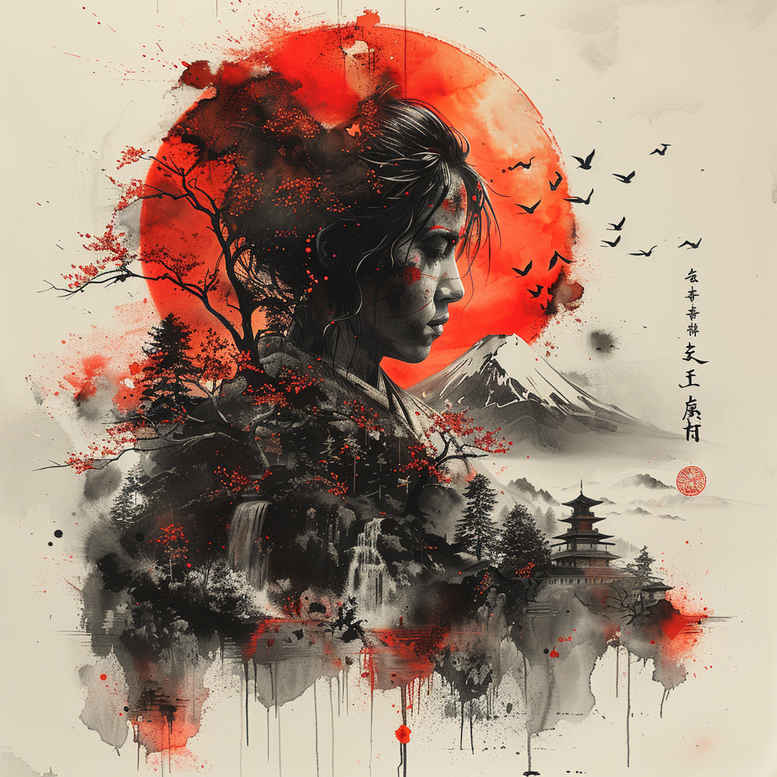 shuriken-tattoo-surrealism-unconscious-imagery-for-elbow – tattoo design ideas free ai generated – Gallery: warriors-asia-inkby-ai