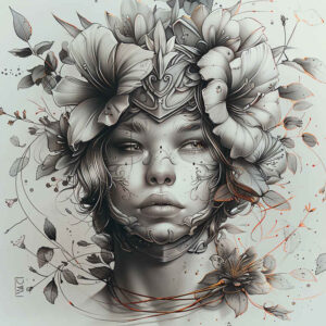 speed-motif-tattoo-surrealism-unconscious-imagery-for-foot – tattoo design ideas free ai generated – Gallery: warriors-asia-inkby-ai