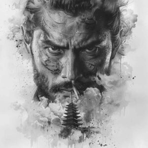 helmet-tattoo-realism-detail-accuracy-for-side – tattoo design ideas free ai generated – Gallery: warriors-asia-inkby-ai