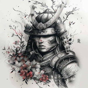 samurai-tattoo-neotraditional-refined-lines-for-wrist-side – tattoo design ideas free ai generated – Gallery: warriors-asia-inkby-ai