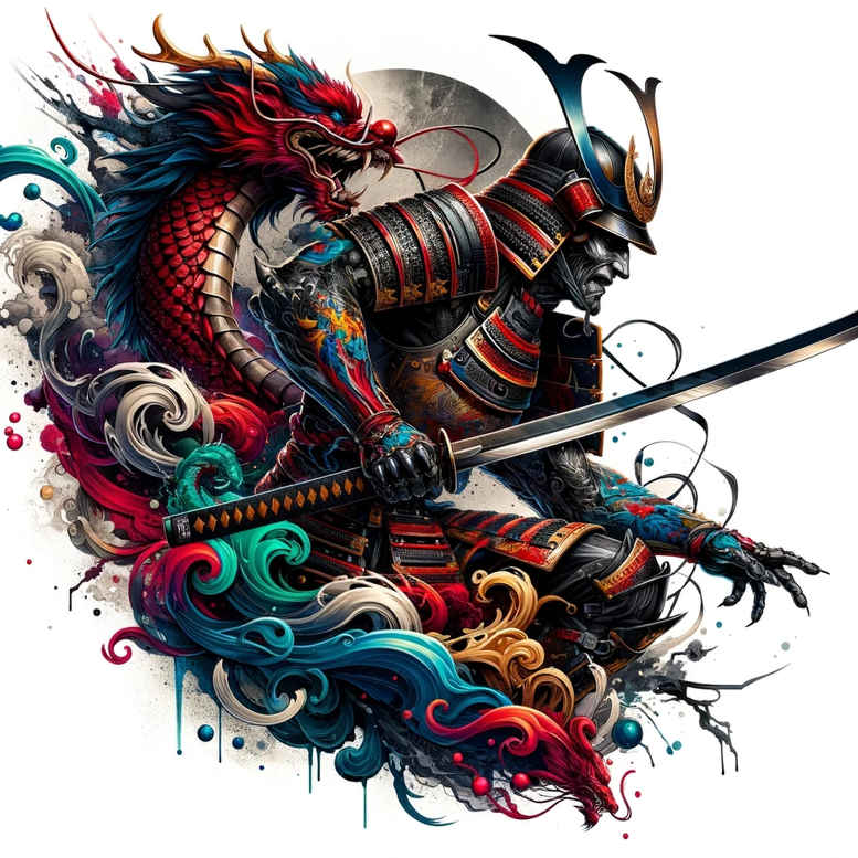 3d-effect-tattoo-realism-depth-shading-for-chest – tattoo design ideas free ai generated – Gallery: warriors-asia-inkby-ai