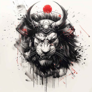 ninja-tattoo-neotraditional-color-blending-for-knee – tattoo design ideas free ai generated – Gallery: warriors-asia-inkby-ai