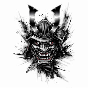 bravery-motif-tattoo-realism-skin-texture-for-outer-arm – tattoo design ideas free ai generated – Gallery: warriors-asia-inkby-ai
