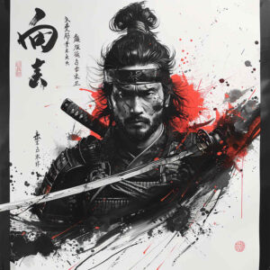 legend-motif-tattoo-neotraditional-crisp-lines-for-side-torso – tattoo design ideas free ai generated – Gallery: warriors-asia-inkby-ai