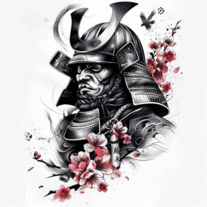 samurai-tattoo-realism-emotional-realism-for-upper-shoulder – tattoo design ideas free ai generated – Gallery: warriors-asia-inkby-ai