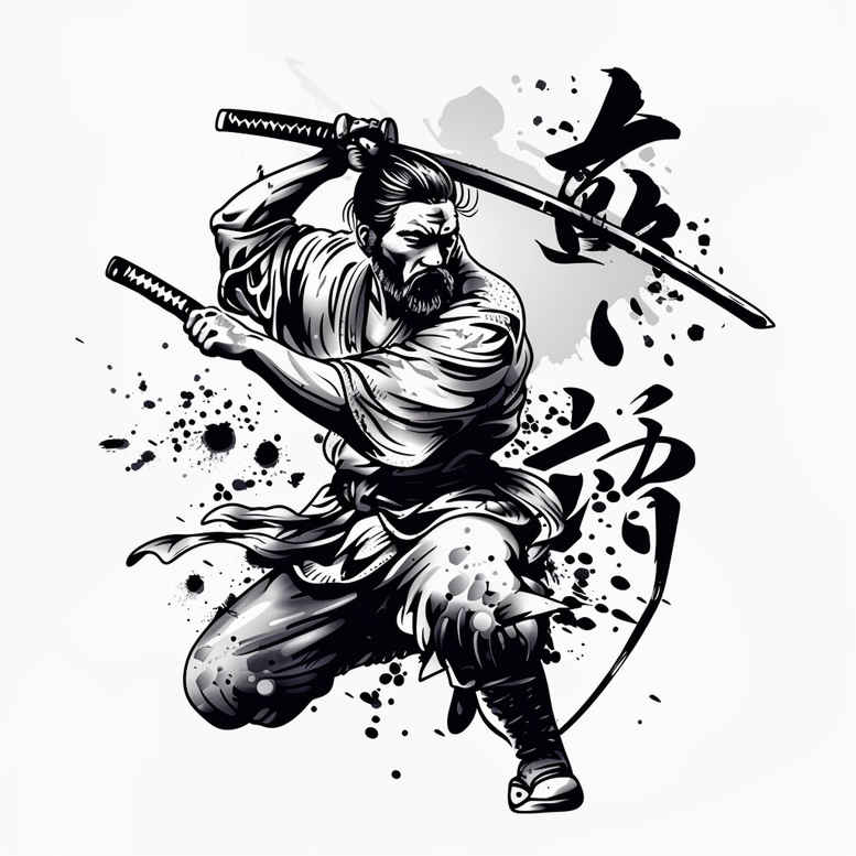 3d-effect-tattoo-neotraditional-enhanced-shading-for-side-torso – tattoo design ideas free ai generated – Gallery: warriors-asia-inkby-ai
