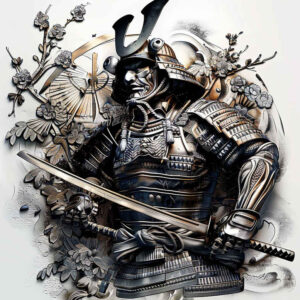 katana-tattoo-realism-natural-tones-for-upper-arm – tattoo design ideas free ai generated – Gallery: warriors-asia-inkby-ai