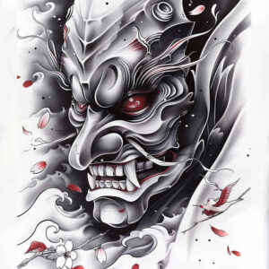 honor-symbol-tattoo-neotraditional-bold-outline-for-lower-thigh – tattoo design ideas free ai generated – Gallery: warriors-asia-inkby-ai