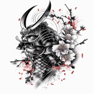 strength-symbol-tattoo-neotraditional-gradient-fills-for-back-of-neck – tattoo design ideas free ai generated – Gallery: warriors-asia-inkby-ai