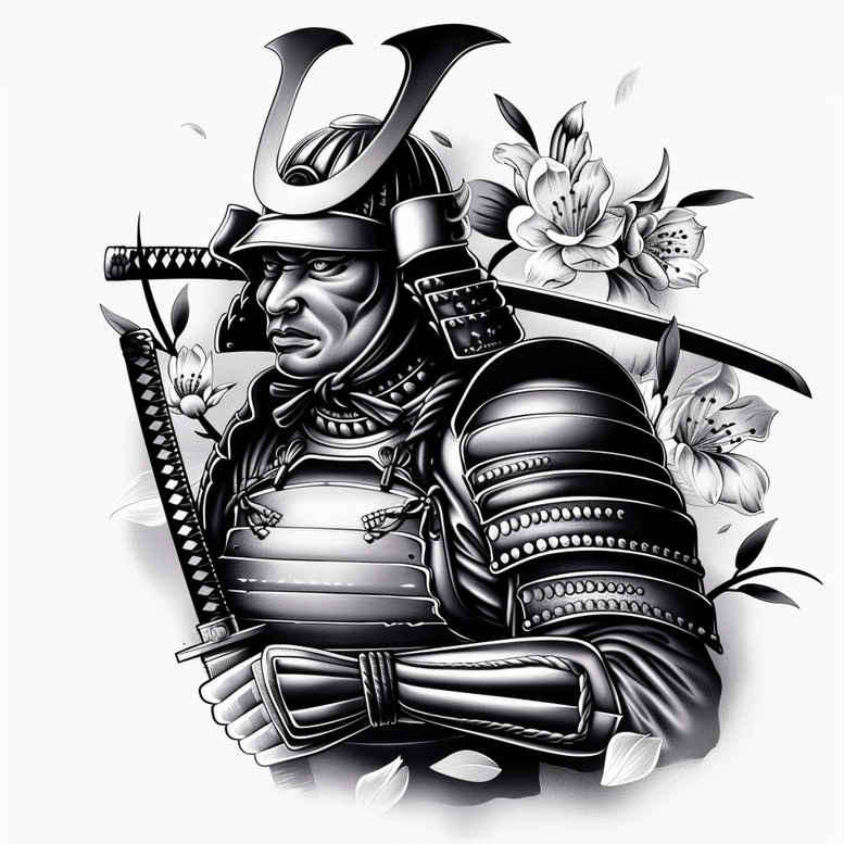 strength-symbol-tattoo-realism-optical-illusion-for-shin – tattoo design ideas free ai generated – Gallery: warriors-asia-inkby-ai