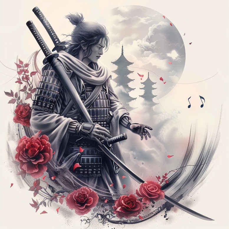 history-motif-tattoo-surrealism-morphic-for-upper-thigh – tattoo design ideas free ai generated – Gallery: warriors-asia-inkby-ai
