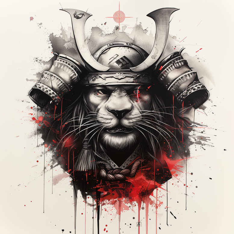 tradition-motif-tattoo-surrealism-imaginative-for-shoulder – tattoo design ideas free ai generated – Gallery: warriors-asia-inkby-ai