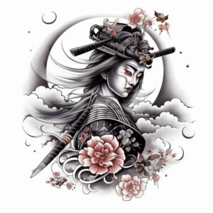 3d-samurai-tattoo-surrealism-phantasmagoric-for-forearm – tattoo design ideas free ai generated – Gallery: warriors-asia-inkby-ai