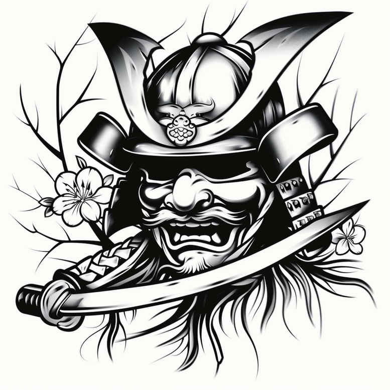 warriors-asia tattoo design ideas Realism natural tones armor lines for elbow