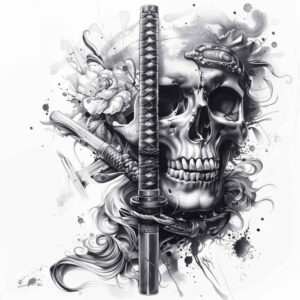 warriors-asia tattoo design ideas realistic shadowing armor lines for ribs
