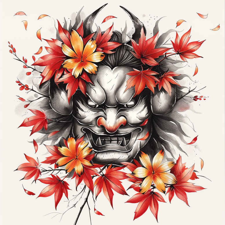 warriors-asia tattoo design ideas real-life shading armored figure for spine