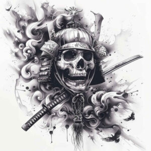 warriors-asia tattoo design ideas Realism illusion of depth calm discipline represents strength