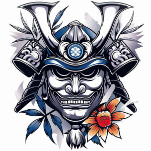 warriors-asia tattoo design ideas CGI-rendered cultural guardian stands for determination